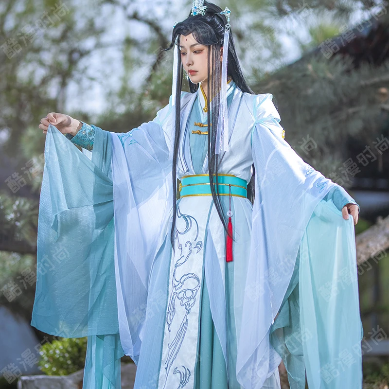 Anime Cosplay Dress - シーシンシュアン コスプレ衣装 風師娘 漢服 アニメ 天官賜福