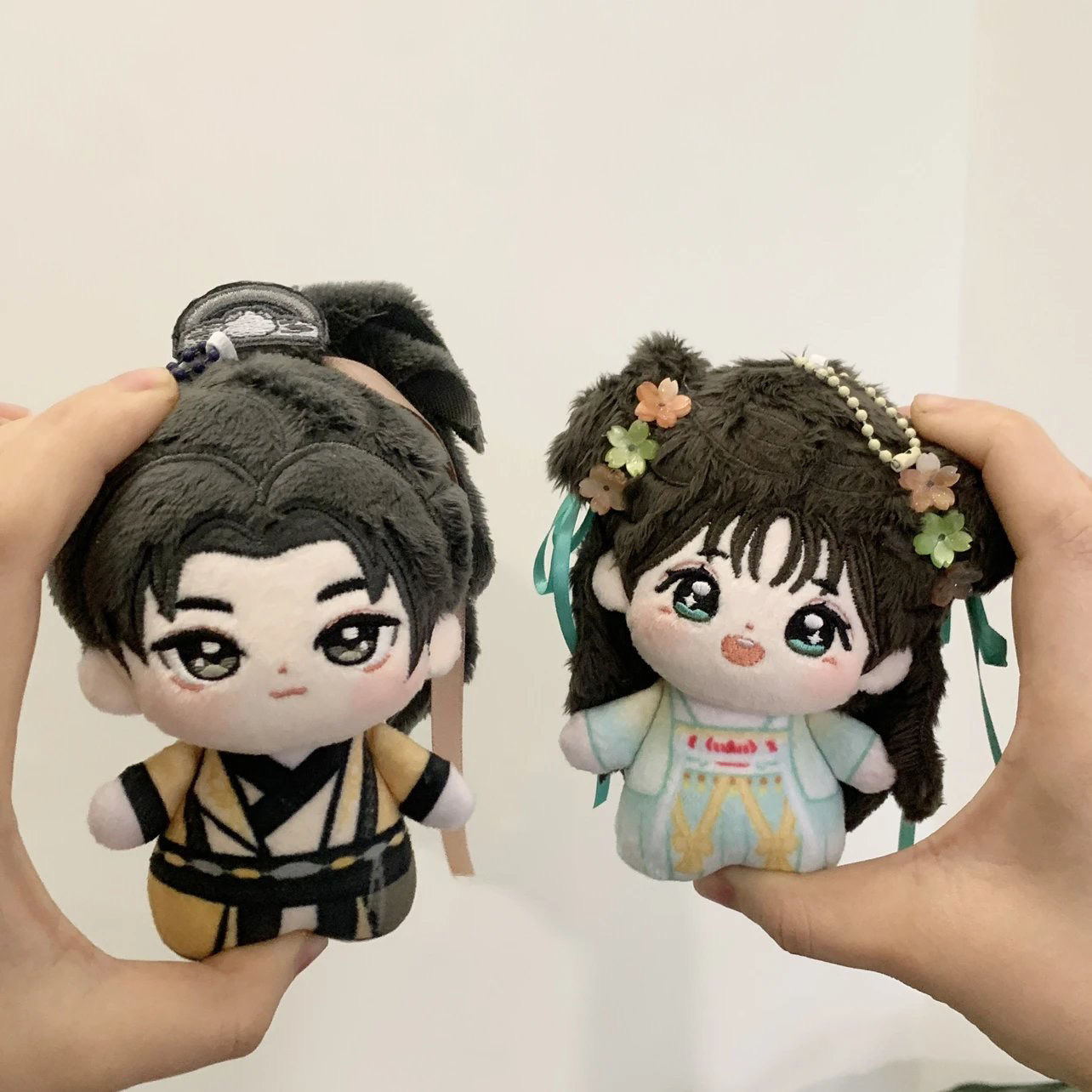 Anime Cosplay Black Girl - 2025年新作アニメ 黒蓮戦略ガイド リン・ミャオミャオ・ジチー コスプレ コットン人形 10cm