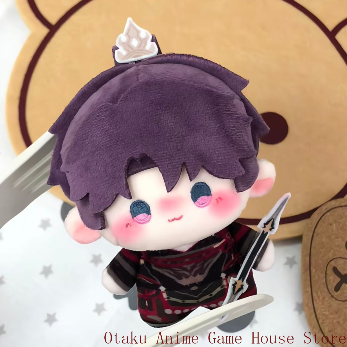 Anime Cosplay Kawaii - 10cm ラブ・アンド・ディープスペース ラファエル かわいいぬいぐるみ アニメキャラクター キーホルダー
