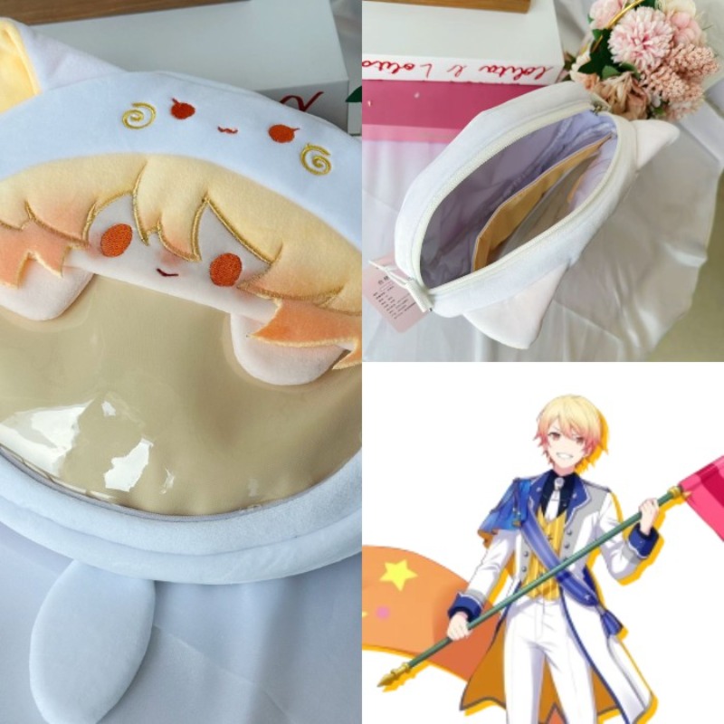 Anime Cosplay Kawaii - Pjsk 天馬司ぬいぐるみバッグアニメ Q バージョン Itabag クロスボディバッグかわいいショルダーバッグコスプレクリスマスギフト女の子の誕生日財布