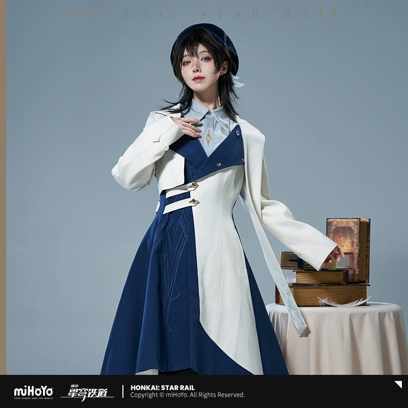Anime Cosplay Clothes - 公式オリジナルサンデーオーバーコート服 Honkai Star Rail サンデーテーマ印象シリーズオーバーコートコスプレ衣装ロールプレイ