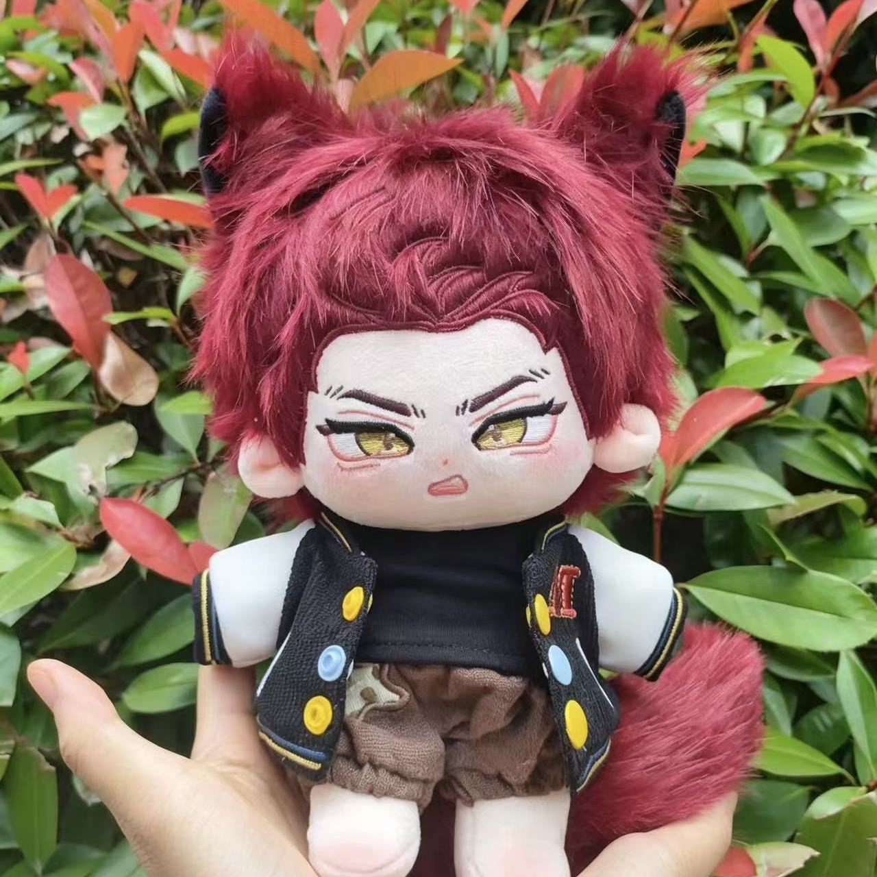 Anime Cosplay Sus - 20 センチメートルアニメ愛とディープスペースヴァルコぬいぐるみぬいぐるみヴァルコドレスアップぬいぐるみボディおもちゃコレクタブルフィギュア誕生日クリスマスギフト