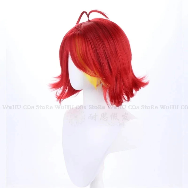 Anime Cosplay With Red Hair - 2025年 ハスビン コス ニフティ ウィッグ アニメ