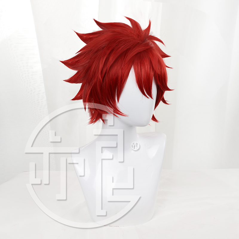アニメSK8インフィニティrekiコスプレウィッグ赤髪の男性 - Anime Cosplay With Red Hair のレビューと価格
