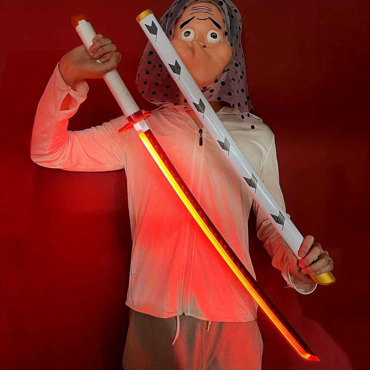 光る鬼滅の刃刀LEDライトソード 京悟郎 アニメ鬼滅の刃 コ - Anime Cosplay Real のレビューと価格