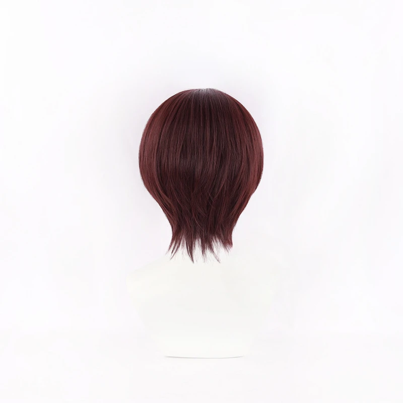アニメ風ブレーカーコスプレウィッグ、hayato suo、e - Anime Cosplay With Red Hair のレビューと価格