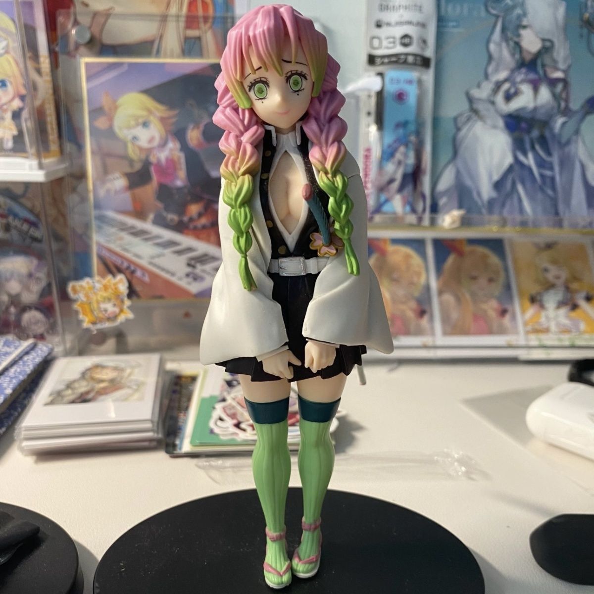 デーモンスレイヤー 愛の柱 甘露寺蜜璃 竈門炭治郎 フィギュ - Cosplay Anime Tsunade のレビューと価格
