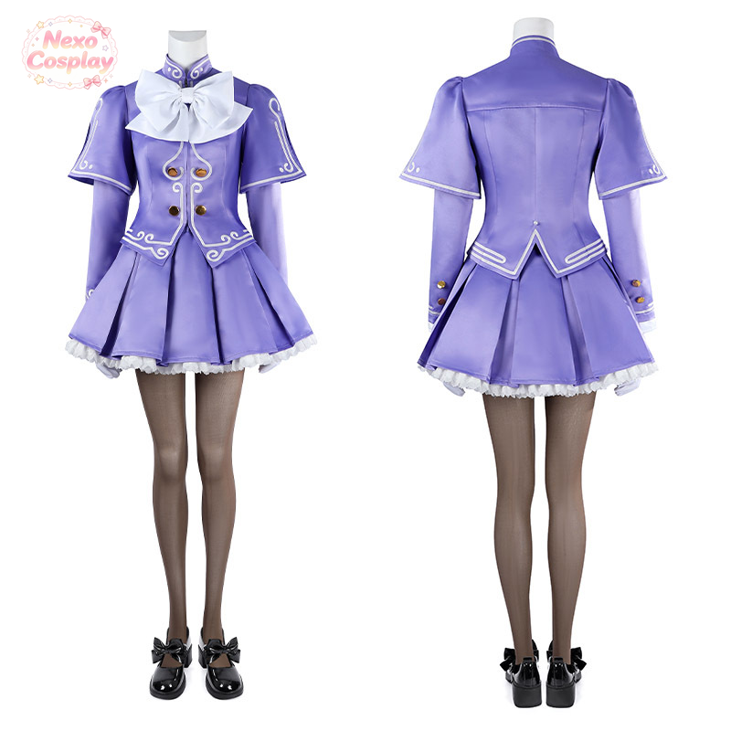 SF6 イングリッド コスプレ衣装 パープル ロリータドレス - Anime Cosplay Lolita のレビューと価格