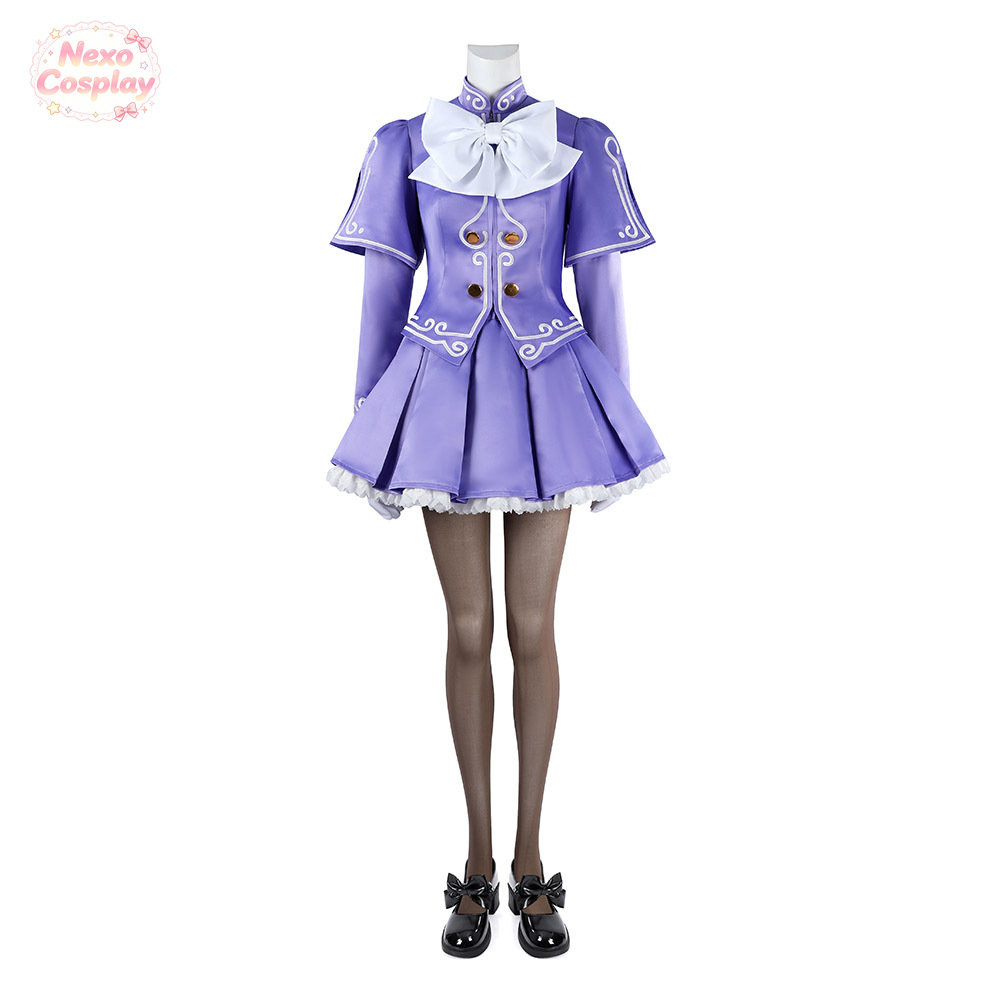 SF6 イングリッド コスプレ衣装 パープル ロリータドレス - Anime Cosplay Lolita のレビューと価格