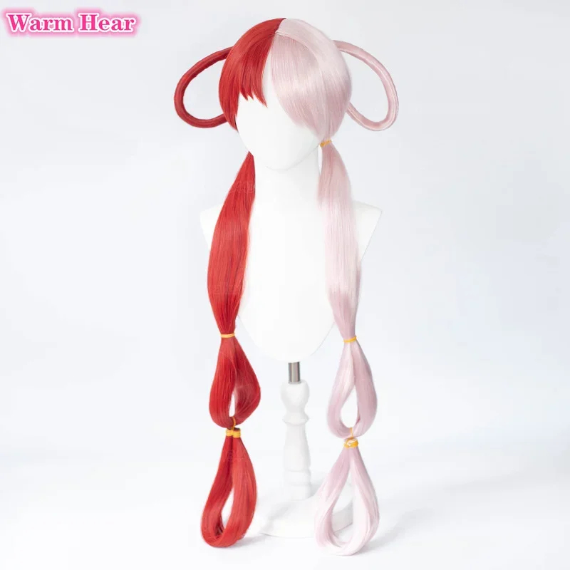 2026 アニメ UTA レッドピンク耐熱髪ハロウィンヘッド - Anime Cosplay With Red Hair のレビューと価格