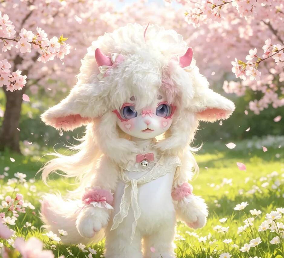 手作りキグフーリーコスチュームヘッド　可愛い羊/子羊ケモノマ - Anime Cosplay Lolita のレビューと価格