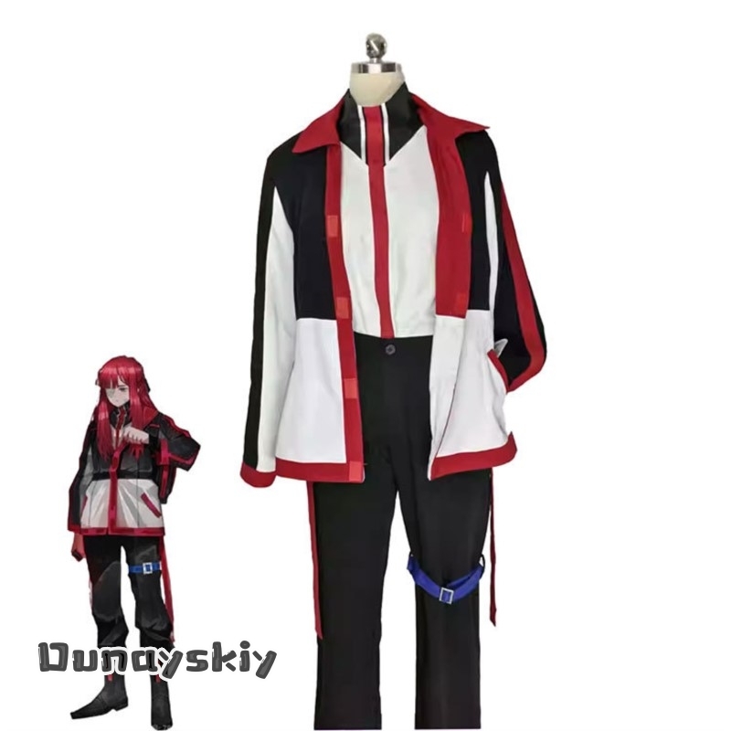 Limbus Company ユリ コスプレ衣装 aBcAz - Anime Cosplay With Red Hair のレビューと価格