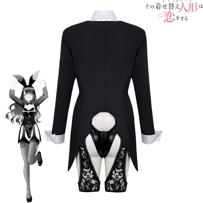 私のドレスアップダーリンコスプレ衣装キット、北川マリンバニー - Anime Cosplay Black Girl のレビューと価格