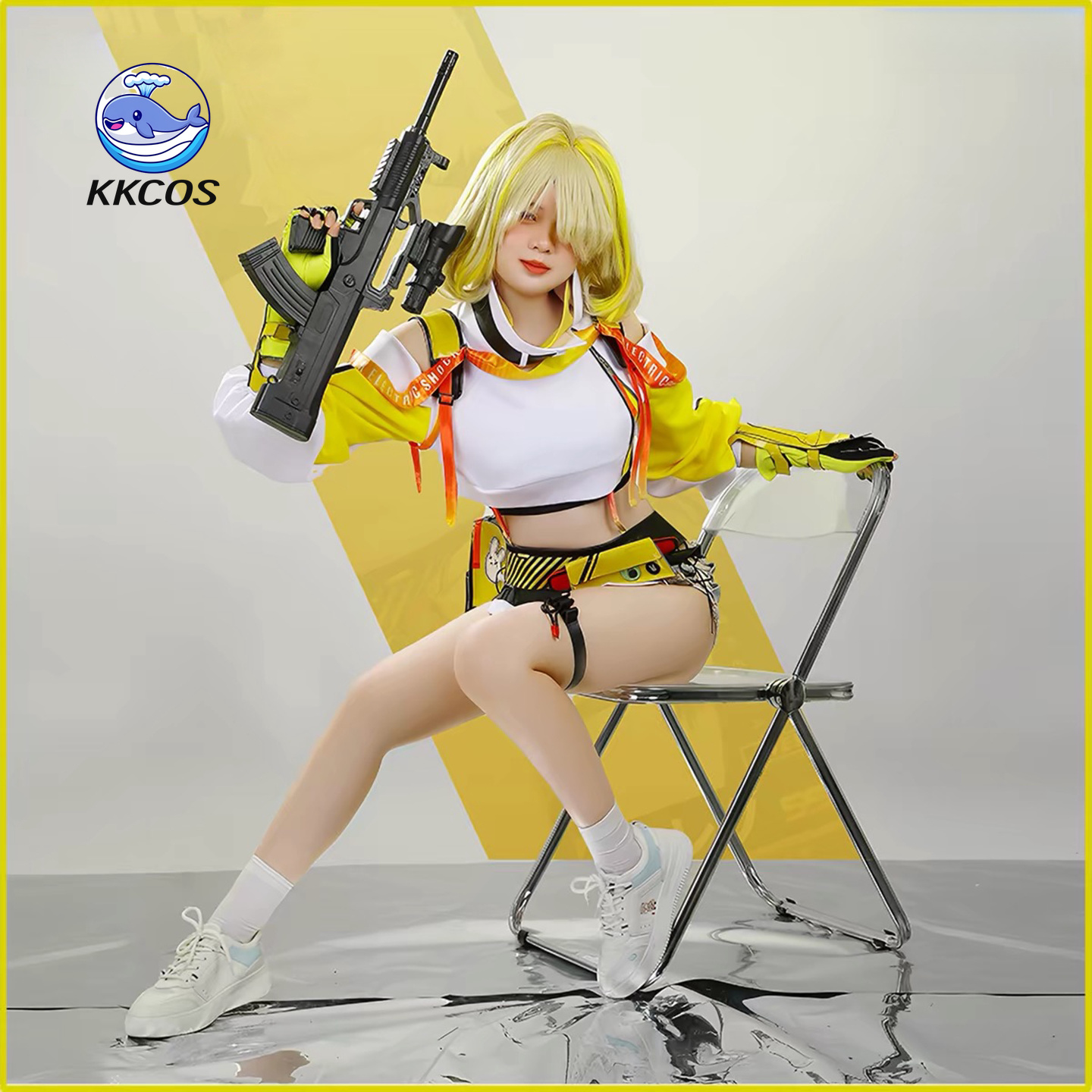 KKCos ニッケ エレッグ コスプレ衣装 フルセット 女性 - Anime Cosplay Dress のレビューと価格