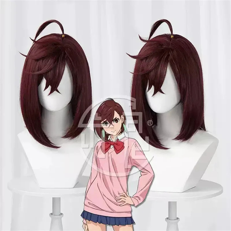 2025 aaa アニメ ダンダダン 愛瀬桃 コスプレウィッ - Anime Cosplay With Red Hair のレビューと価格