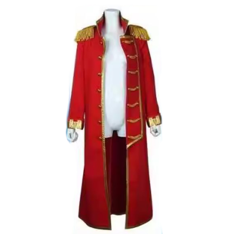 アニメメンズゴール・D・ロジャーのコスプレ衣装赤いコートハロ - Anime Cosplay Luffy のレビューと価格