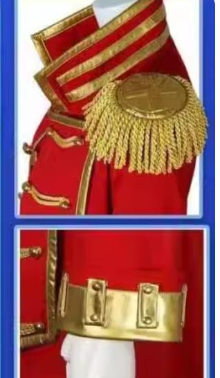 アニメメンズゴール・D・ロジャーのコスプレ衣装赤いコートハロ - Anime Cosplay Luffy のレビューと価格