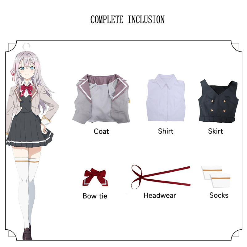 アニメアリヤは時々感情を隠すロシア人アリサ・ミハイロワ・クジ - Anime Cosplay Alya のレビューと価格