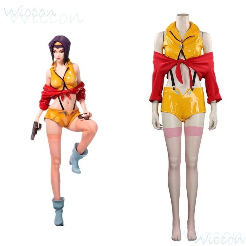アニメフェイ・バレンタイン・カウボーイ・ビバップ コスプレ衣 - Anime Cosplay Youtube Shorts のレビューと価格
