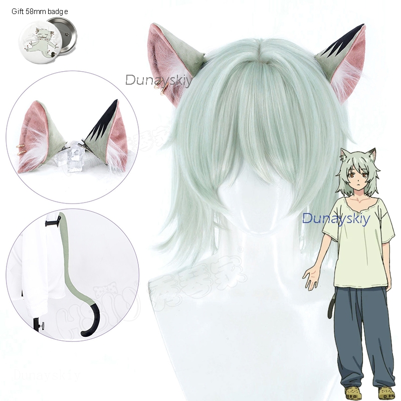 ヤニココスプレ佐藤ウィッグ耳尻尾フルセットアニメ佐藤衣装ウィ - Anime Cosplay Cat のレビューと価格