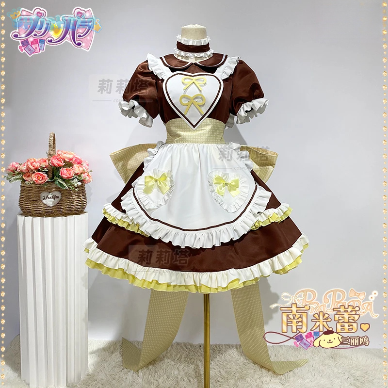 アニメプリパラ南美里コスプレポムポムプリン衣装ハロウィンカー - Anime Cosplay Lolita のレビューと価格
