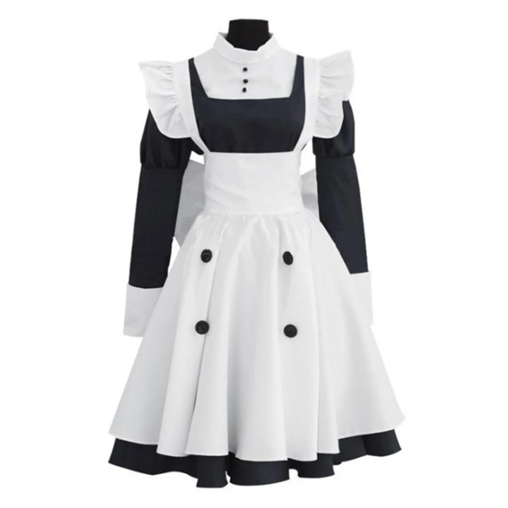 2025年 メイリン メイド服 女性用 女の子用 ハロウィン - Anime Cosplay Black Girl のレビューと価格
