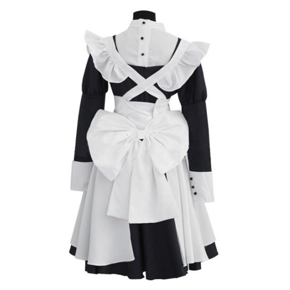 2025年 メイリン メイド服 女性用 女の子用 ハロウィン - Anime Cosplay Black Girl のレビューと価格