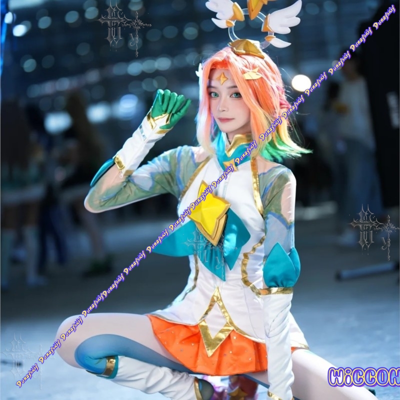 スターガーディアン・ニーコ 一時的なタトゥーステッカー 背中 - Anime Cosplay Photo のレビューと価格