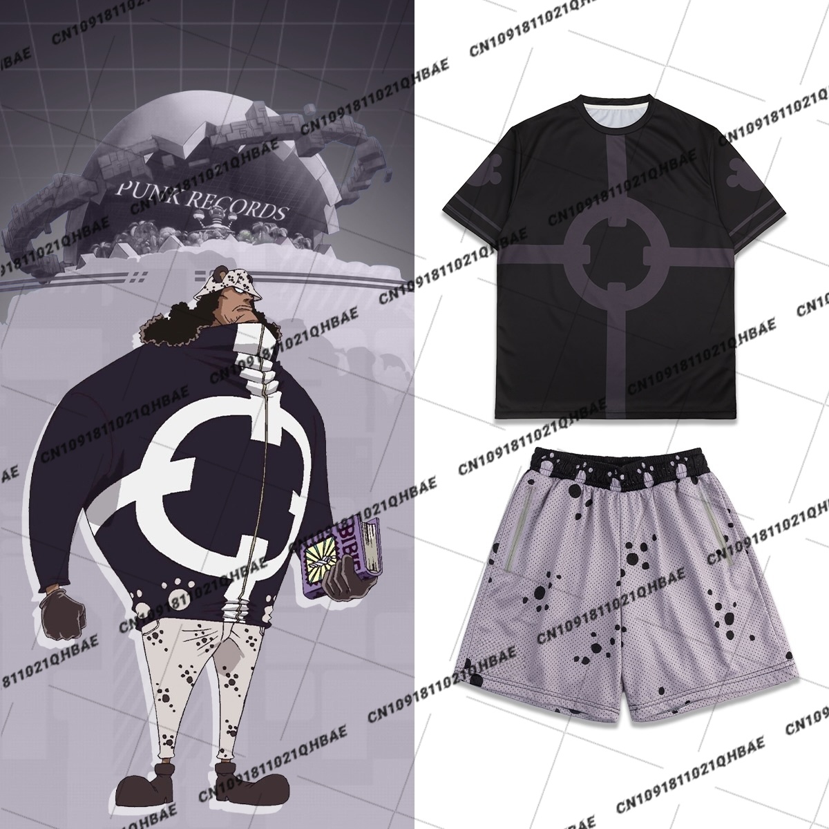 新しいエッグヘッド島バーソロミュー・クマアニメ愛好家コスプレ - Anime Cosplay Costumes のレビューと価格