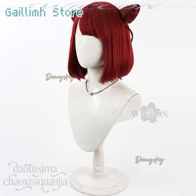 アニメ私の鹿の友達ノコタンコスプレ猫猫山田かわいいツーハイバ - Anime Cosplay With Red Hair のレビューと価格