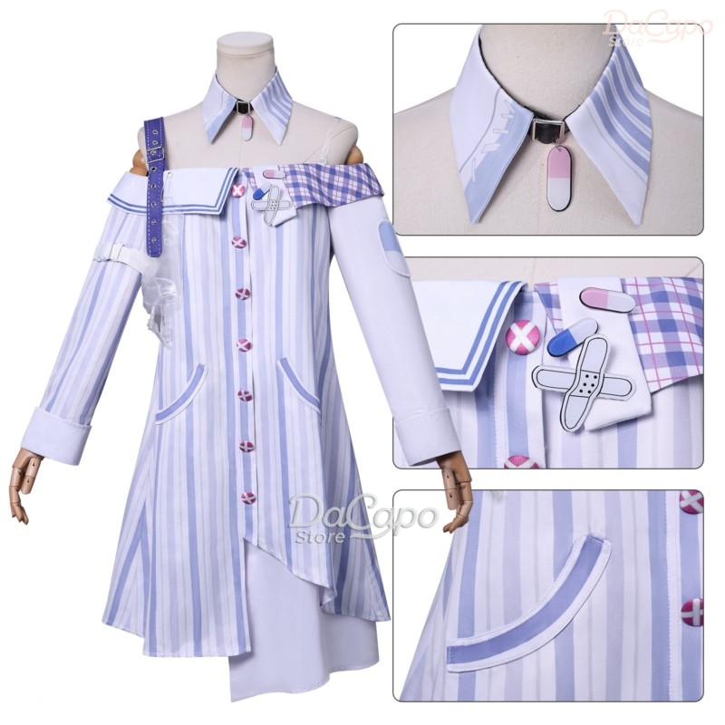 ゲームインフィニティニッキコスプレ衣装ウィッグ風変わりなアイ - Anime Cosplay Girl Ideas のレビューと価格