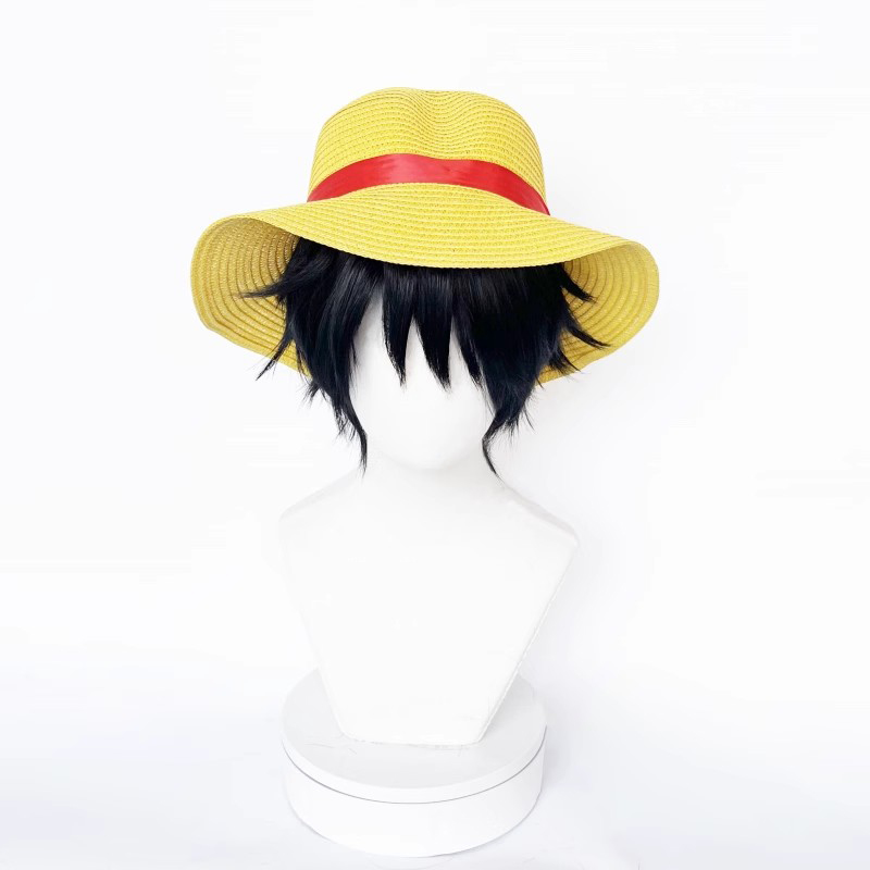ルフィコスプレ衣装帽子かつらアニメ OP 子供大人ハロウィン - Anime Cosplay Luffy のレビューと価格