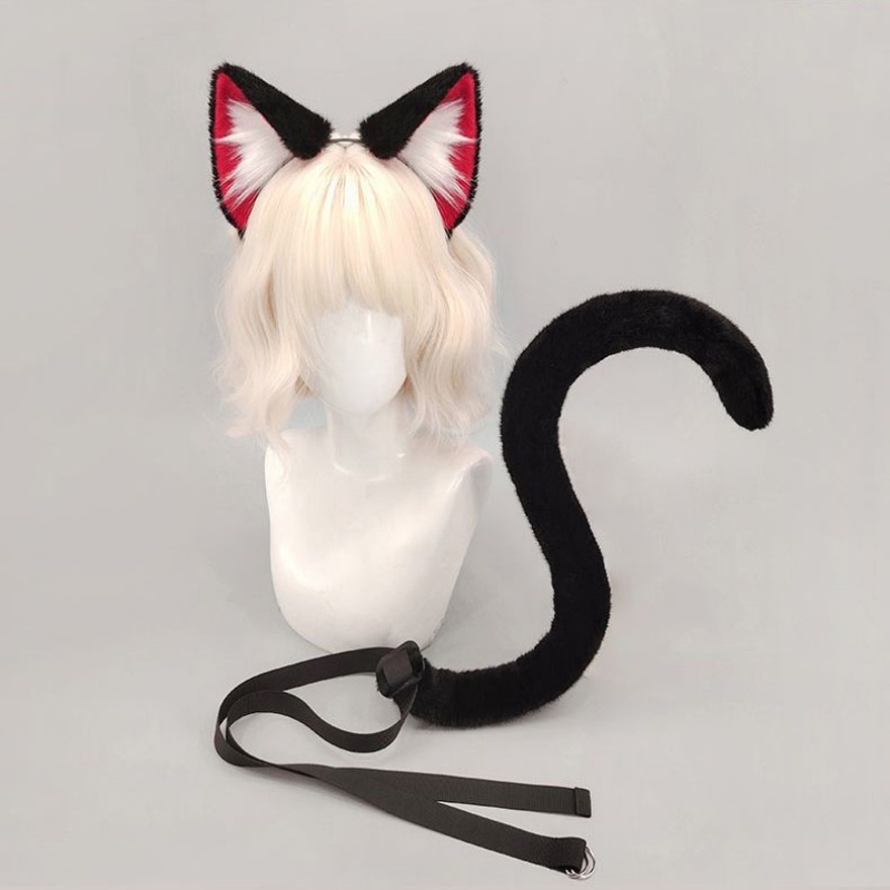 手作りナナリーミント猫耳カチューシャ猫耳＆尻尾セットアニメコ - Cosplay Anime Expo のレビューと価格