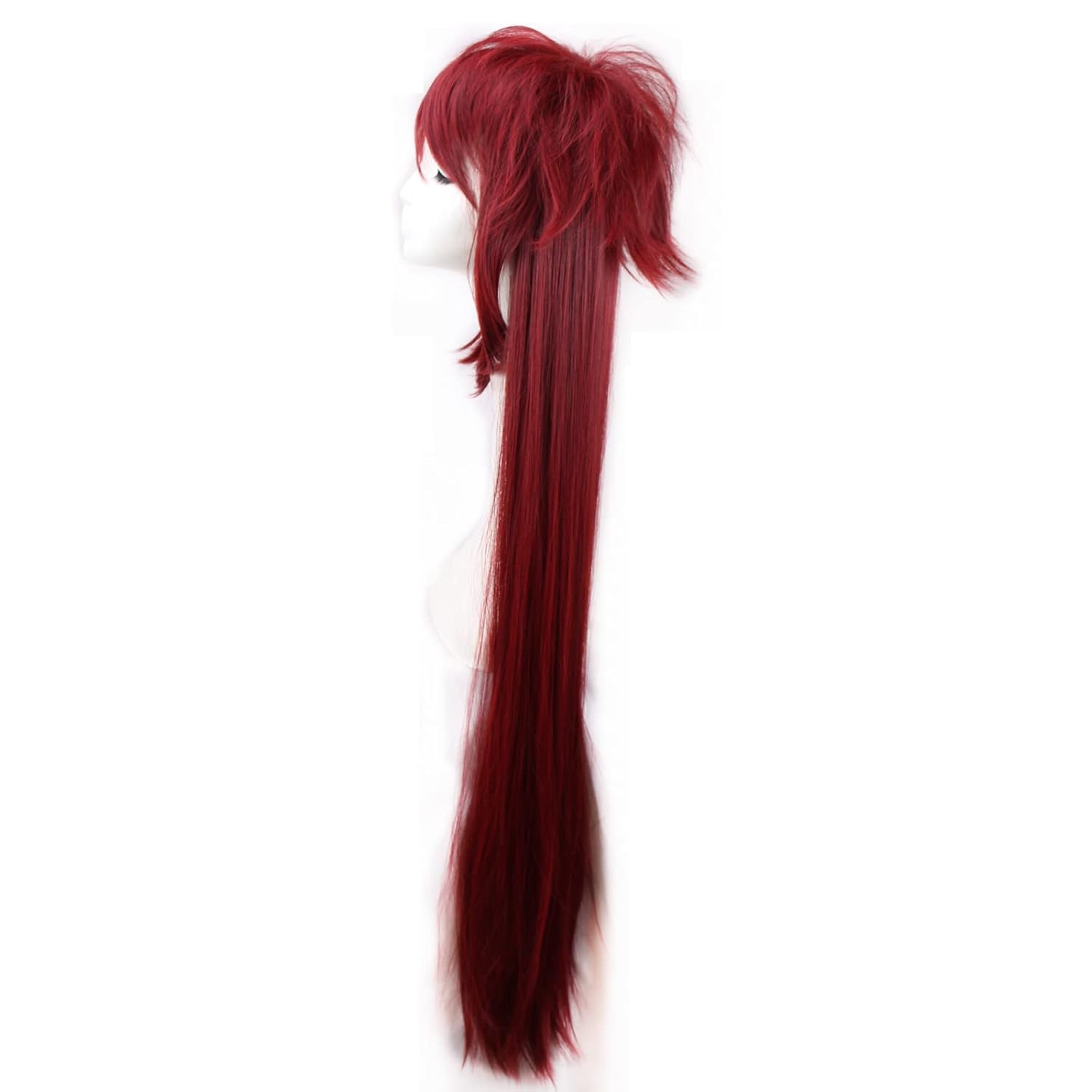 ハイスクールD×D リアス・グレモリー ロングワインレッド耐 - Anime Cosplay With Red Hair のレビューと価格