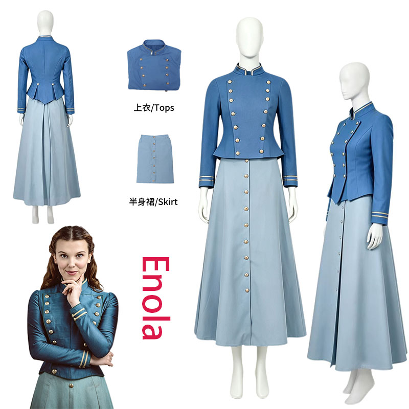 WHH ムービー エノラ コスプレコスチューム ホームズ 女 - Anime Cosplay Clothes のレビューと価格