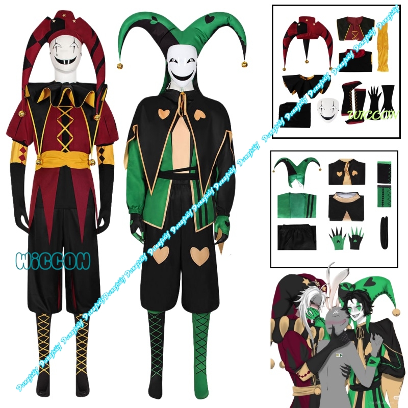 フリーキックサーカスピエロクラウンコスプレ衣装2025ハロウ - Cosplay Anime Expo のレビューと価格