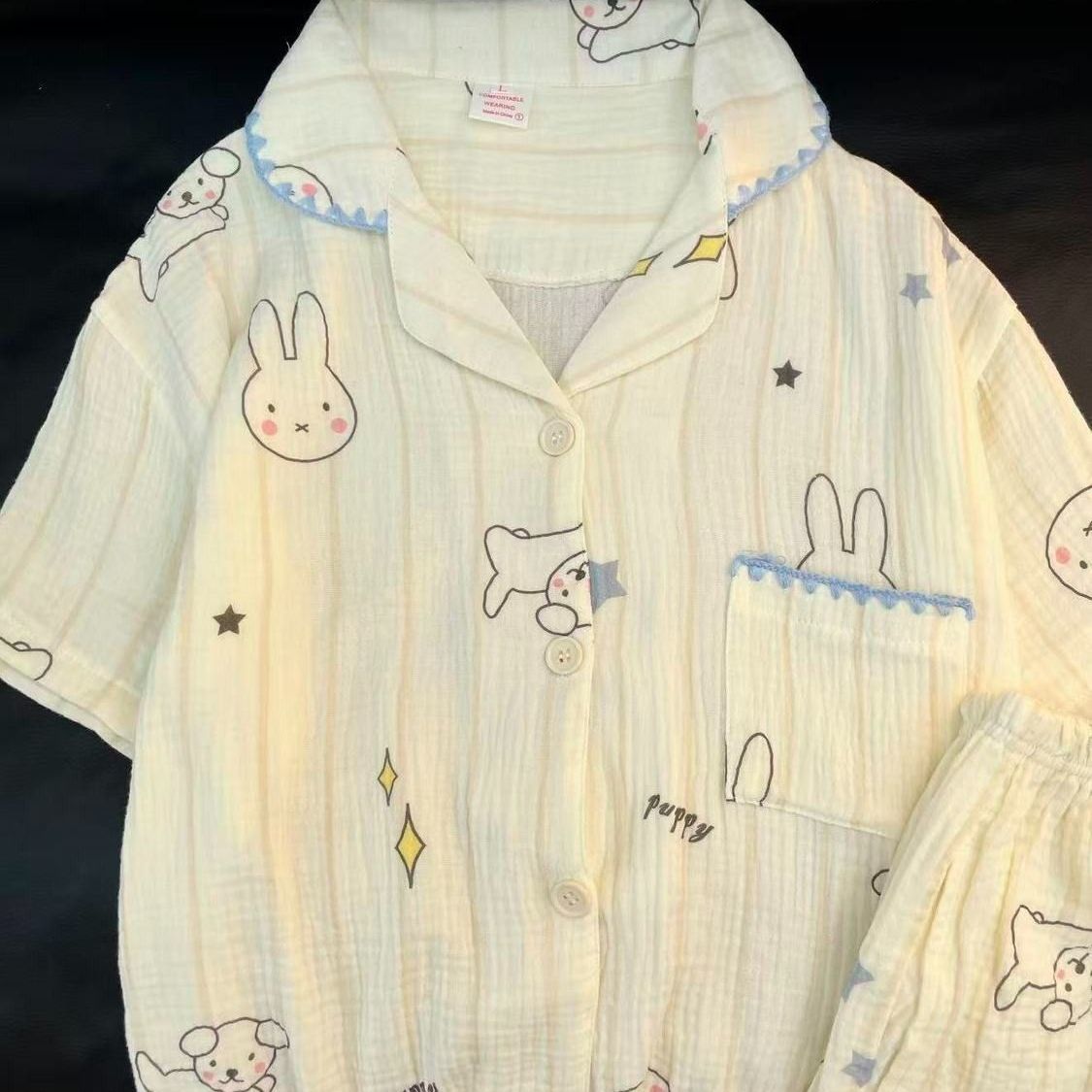 ミッフィーかわいいアニメバニーガーゼパジャマセット人間化され - Anime Cosplay Girl Easy のレビューと価格