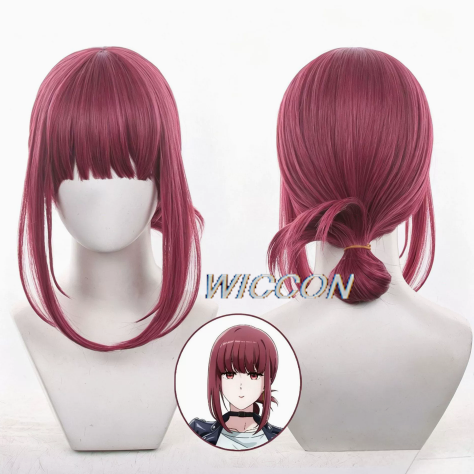 山田コスプレウィッグアニメスーパーマーケットの後ろで喫煙して - Anime Cosplay With Red Hair のレビューと価格