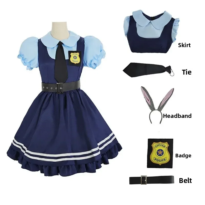 アニメズートピアジュディフォックスコスプレドレス男性女性コス - Cosplay Anime Expo のレビューと価格