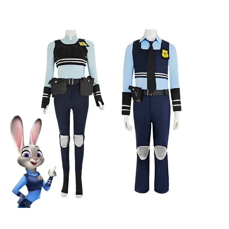 アニメズートピアジュディフォックスコスプレドレス男性女性コス - Cosplay Anime Expo のレビューと価格
