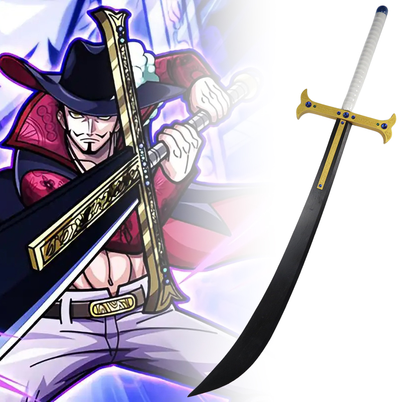 大悪魔ミホーク刀イーグル剣木製忍者ナイフアニメコスプレ小道具 - Anime Cosplay Real のレビューと価格
