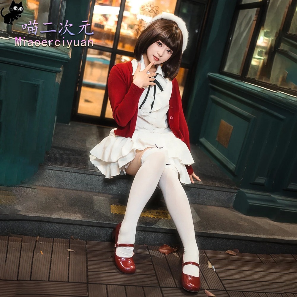 加藤恵デートドレスコスプレ衣装フルセットアニメ衣装コスエキス - Cosplay Anime Expo のレビューと価格