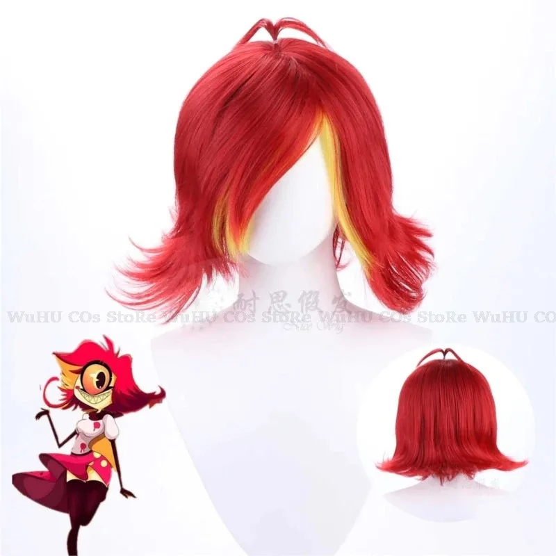 2025年 ハスビン コス ニフティ ウィッグ アニメ ホテ - Anime Cosplay With Red Hair のレビューと価格